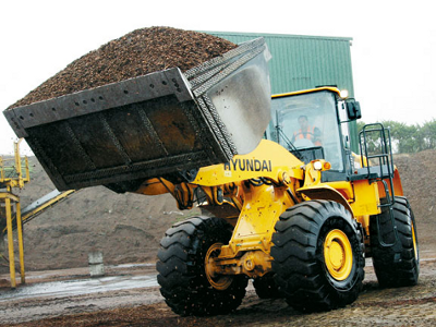 Колесный погрузчик Hyundai HL780-7A